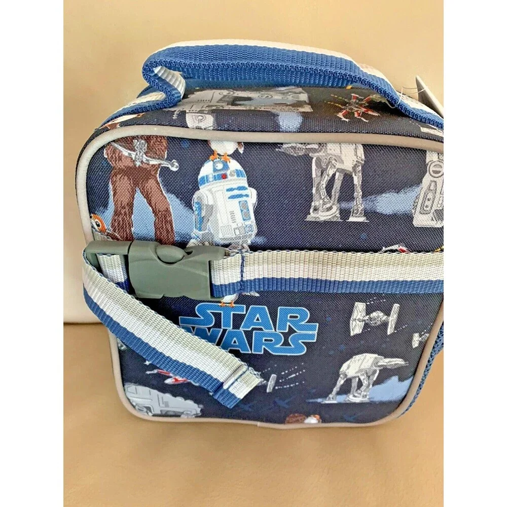 School Pottery Barn Disney LUNCH BOX BAG STAR WARS Solo Resistance grogu ,